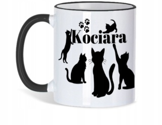 Kubek dla Kociary Idealny dla Każdej Miłośniczki Kotów KUBECZEK NA PREZENT
