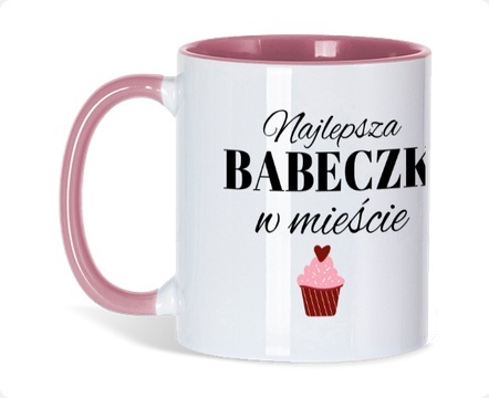 Kubek najlepsza Babeczka w mieście kubek dla Pań